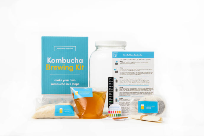 Complete Kombucha Starter Brewing Kit with Kombucha SCOBY